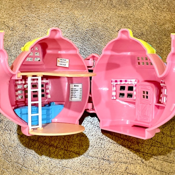 Vintage Teeny Weeny Teapot Hippity Hop Cafe 1995 Vivid Imaginations Retro Toys - Picture 7 of 8